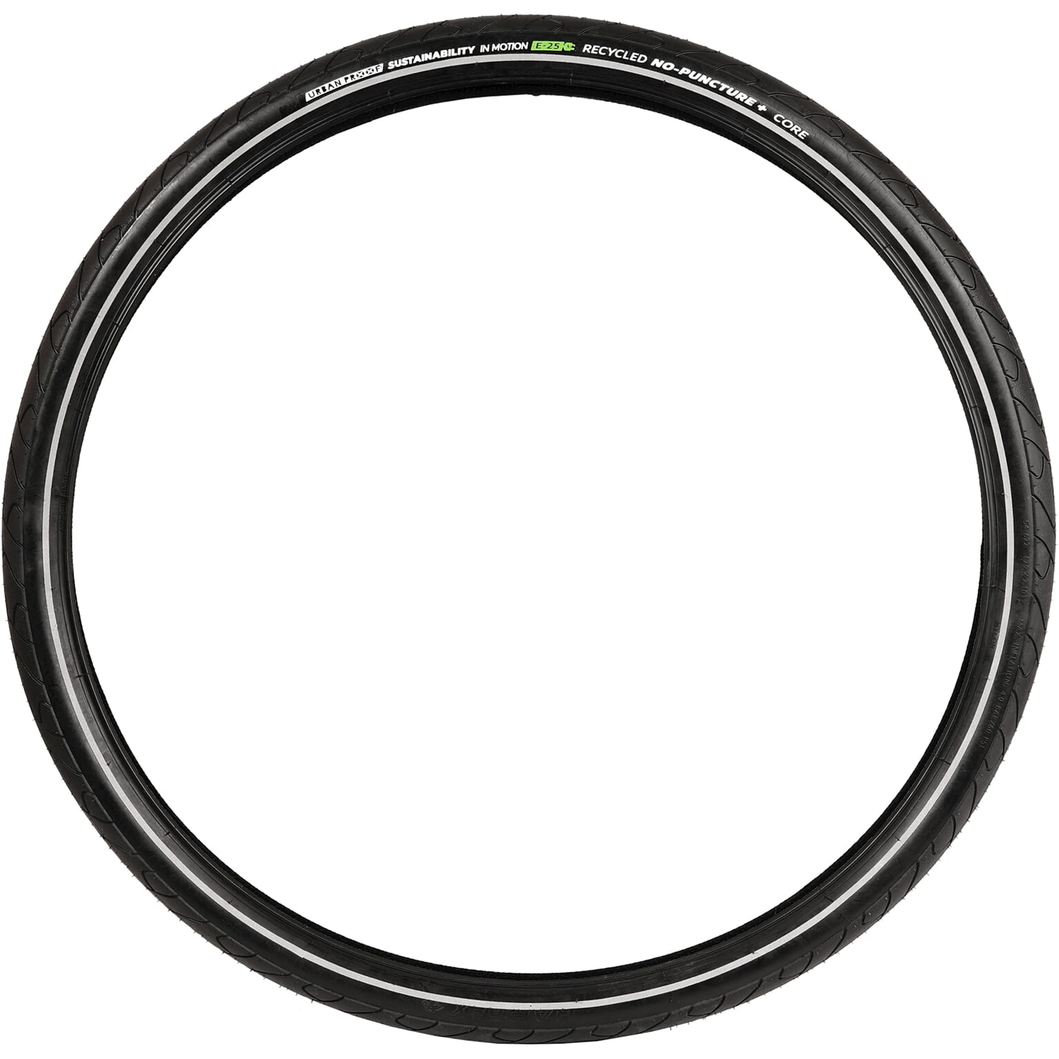 Urbanproof buitenband urban proof recycled 40-622 (28x1 5 8) zwart 3mm
