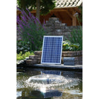 Ubbink solarmax 2500 accu pomp (zwart, incl. solarpaneel, pomp en accu)