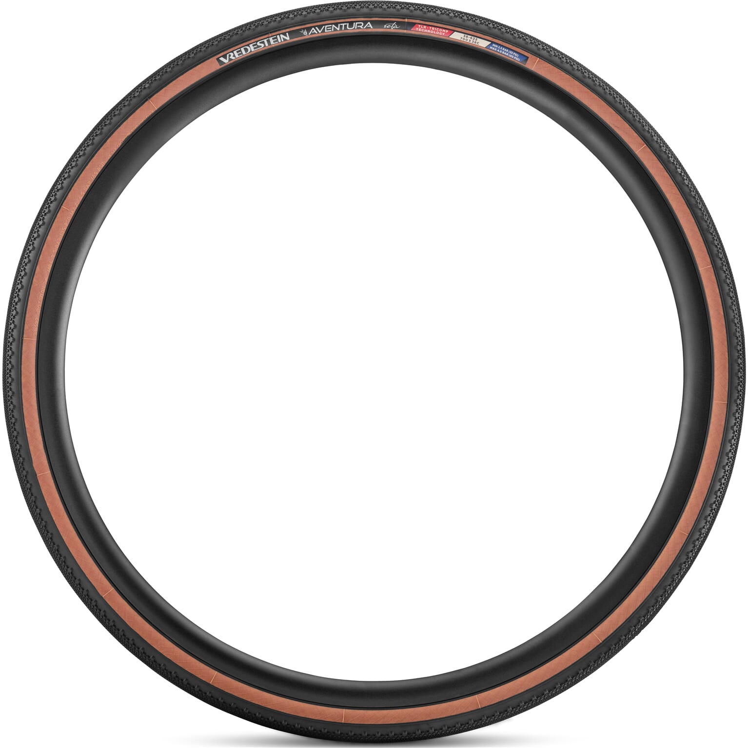 Vredestein buitenband aventura seta 44-622 28 700x44c gravel tricomp tlr b trans