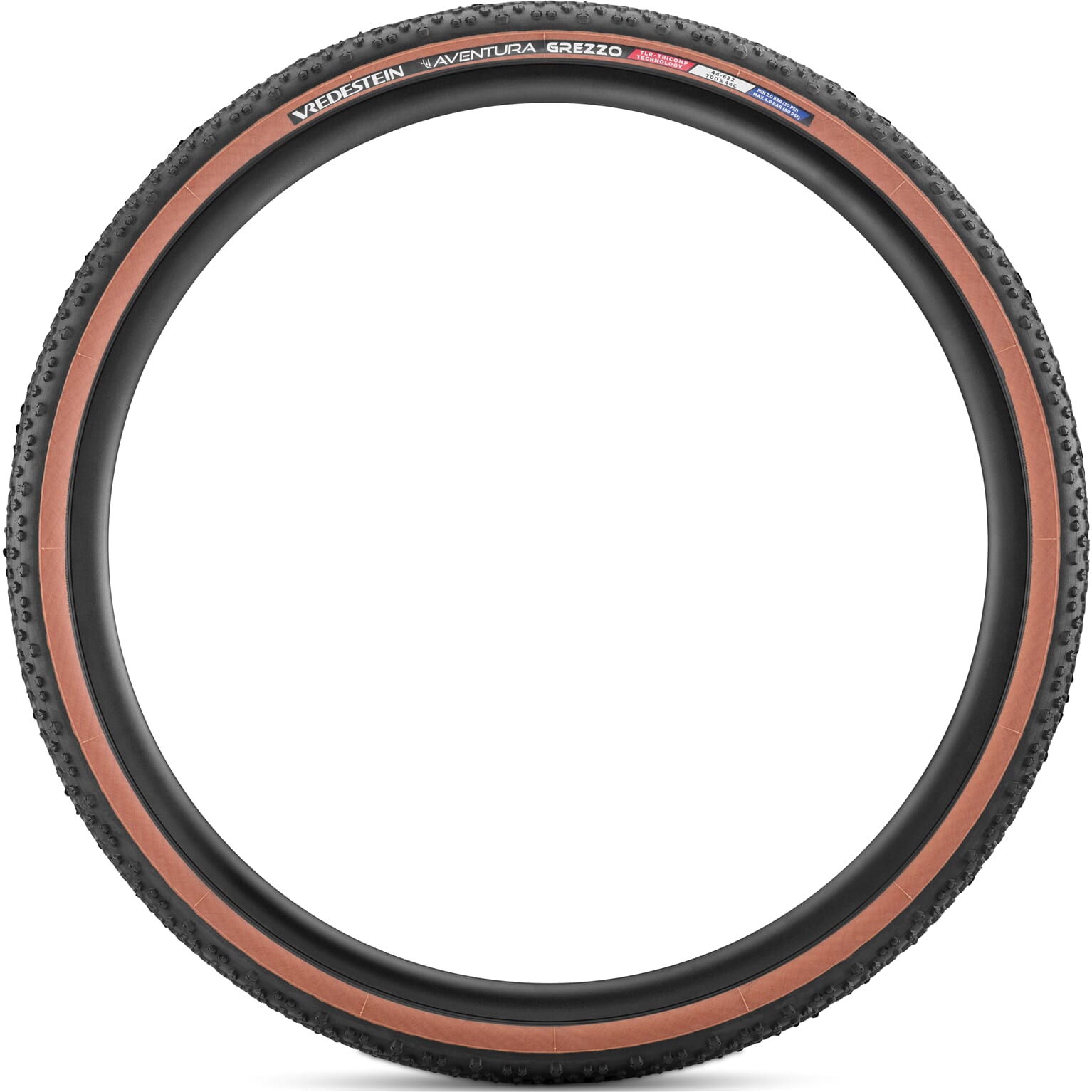 Vredestein buitenband aventura grezzo 44-622 700x44c gravel tricomp tlr b trans