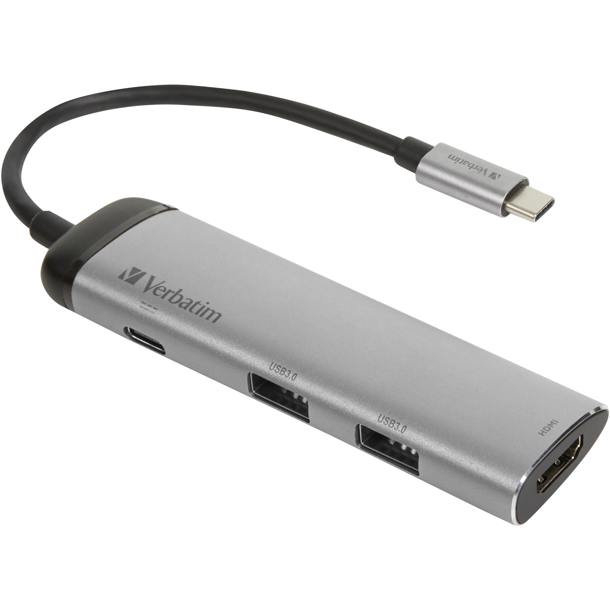 Verbatim USB 3.2 Gen 1 multiport hub, USB-C > 2x USB-A + US