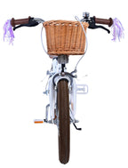 Volare blossom kinderfiets - meisjes - 16 inch - wit - twee handremmen