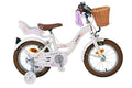 Volare Blossom Kinderfiets Meisjes 14 inch Wit Twee Handremmen