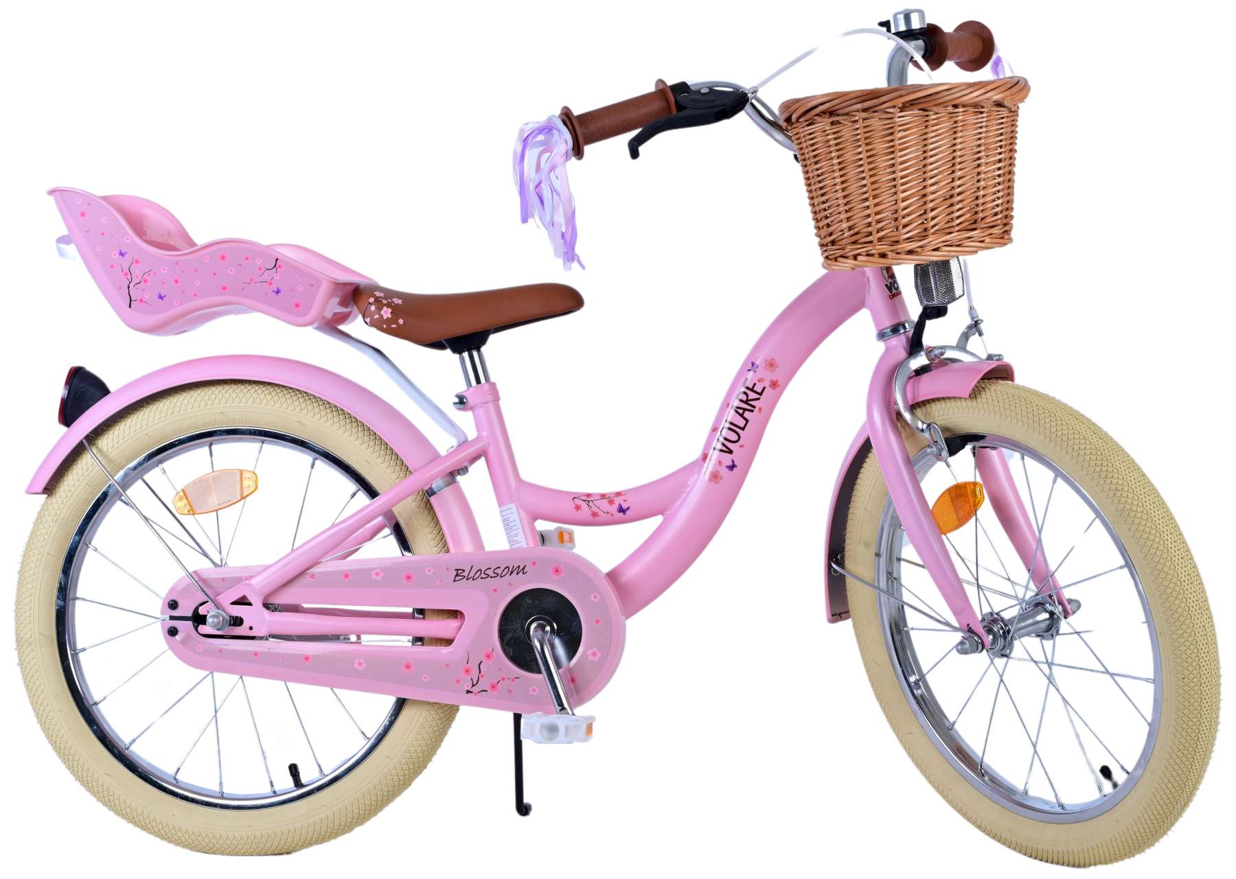 Volare Blossom Kinderfiets Meisjes 18 inch Roze