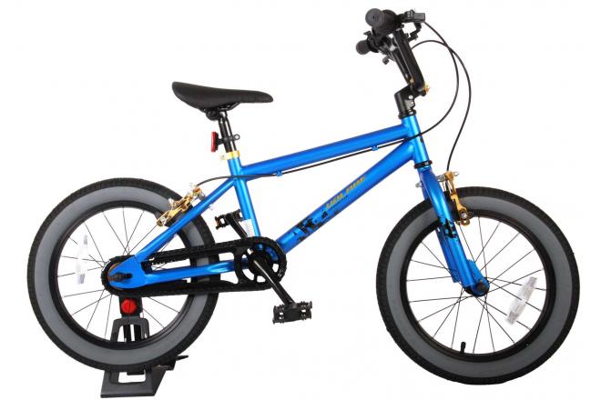 Volare Cool Rider Kinderfiets Jongens 16 inch Blauw Twee handremmen 95% afgemonteerd