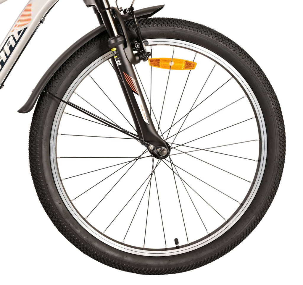Volare Cross Kinderfiets Jongens 24 inch Zilver 3 versnellingen