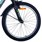 Volare Cross Kinderfiets - Jongens - 24 inch - donker Grijs- 3 versnellingen