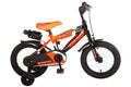 Volare Sportivo Kinderfiets Jongens 14 inch Neon Oranje Zwart 95% afgemonteerd