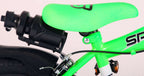 Volare Sportivo Kinderfiets Jongens 14 inch Neon Groen Zwart Twee Handremmen 95% afgemonteerd