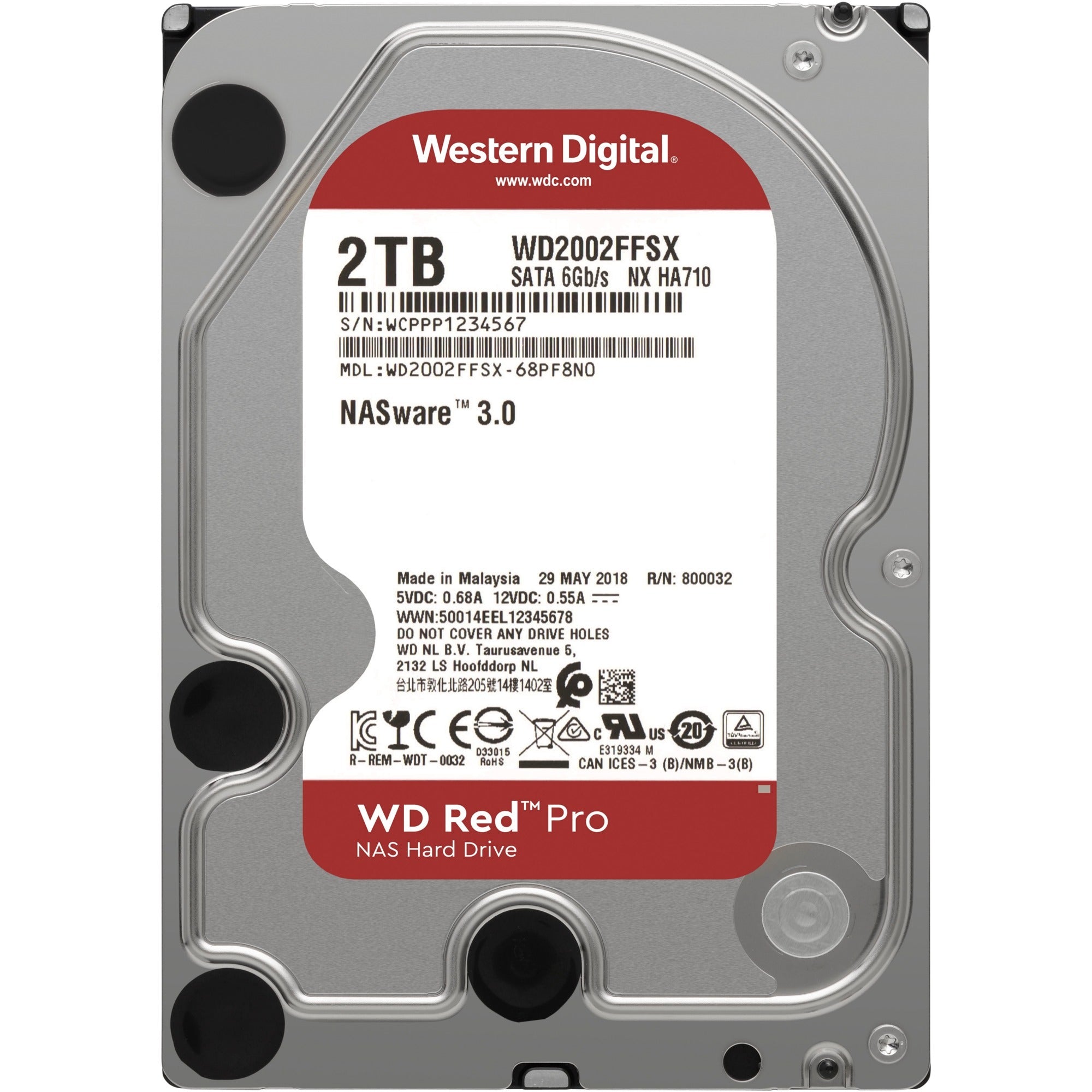 WD Red Pro, 2 TB