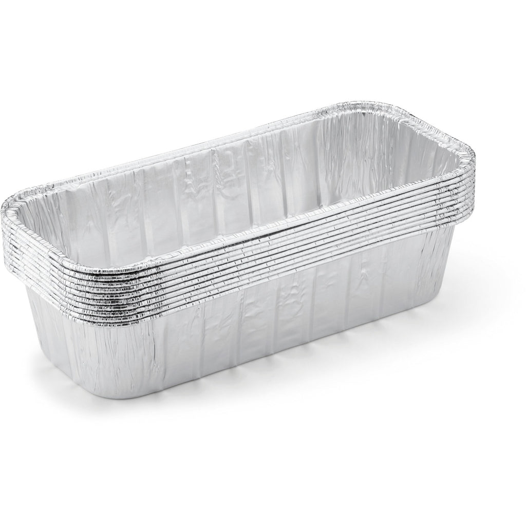 Weber aluminium lekbakjes druipschaal (zilver, 10 stuks)