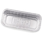Weber aluminium lekbakjes druipschaal (zilver, 10 stuks)