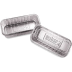Weber aluminium lekbakjes druipschaal (zilver, 10 stuks)