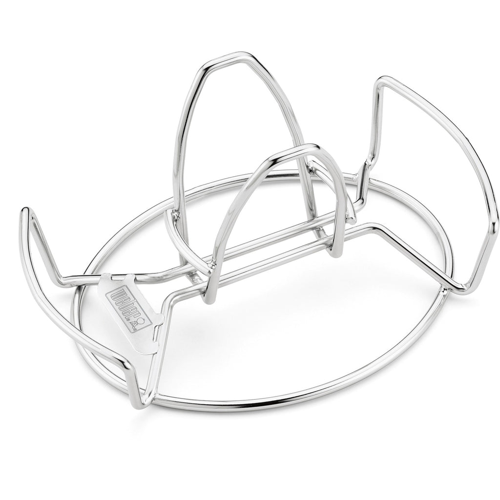 Weber gevogeltestomer gevogeltehouder (zilver)