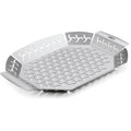 Weber premium grillkorf groentekorf (roestvrij staal)