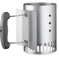 Weber rapidfire compact brikettenstarter houtskoolstarter (zilver)