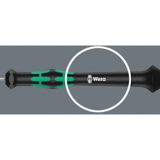 Wera 2052 kraftform micro zeskant-kogelkop schroevendraaier, 1.5 mm x 60 mm - 1 stuk(s) - 05118090001