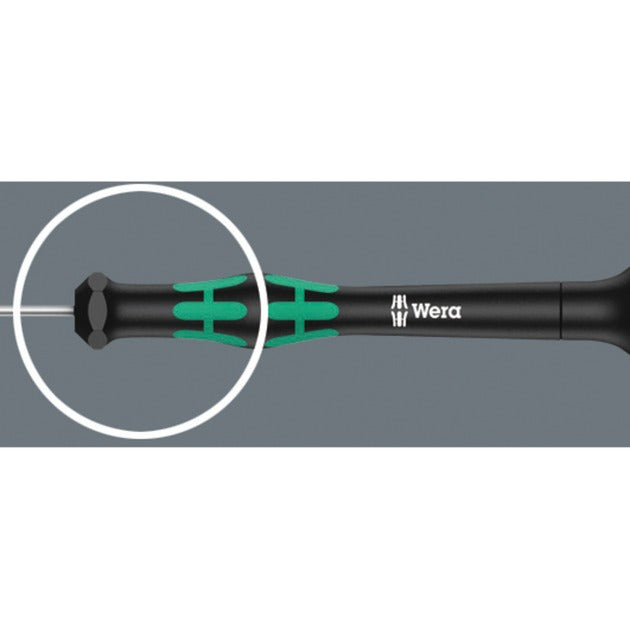 Wera 2052 kraftform micro zeskant-kogelkop schroevendraaier, 1.5 mm x 60 mm - 1 stuk(s) - 05118090001
