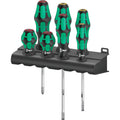 Wera 300 7 mix 1 schroevendraaierset, 7‑delig (zwart groen)