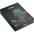 Wera 334 6 schroevendraaierset kraftform plus (zwart groen, 6-delig)