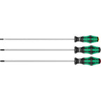 Wera 335 350 355 3 schraubendrehersatz schroevendraaier (zwart groen, 6-delig)