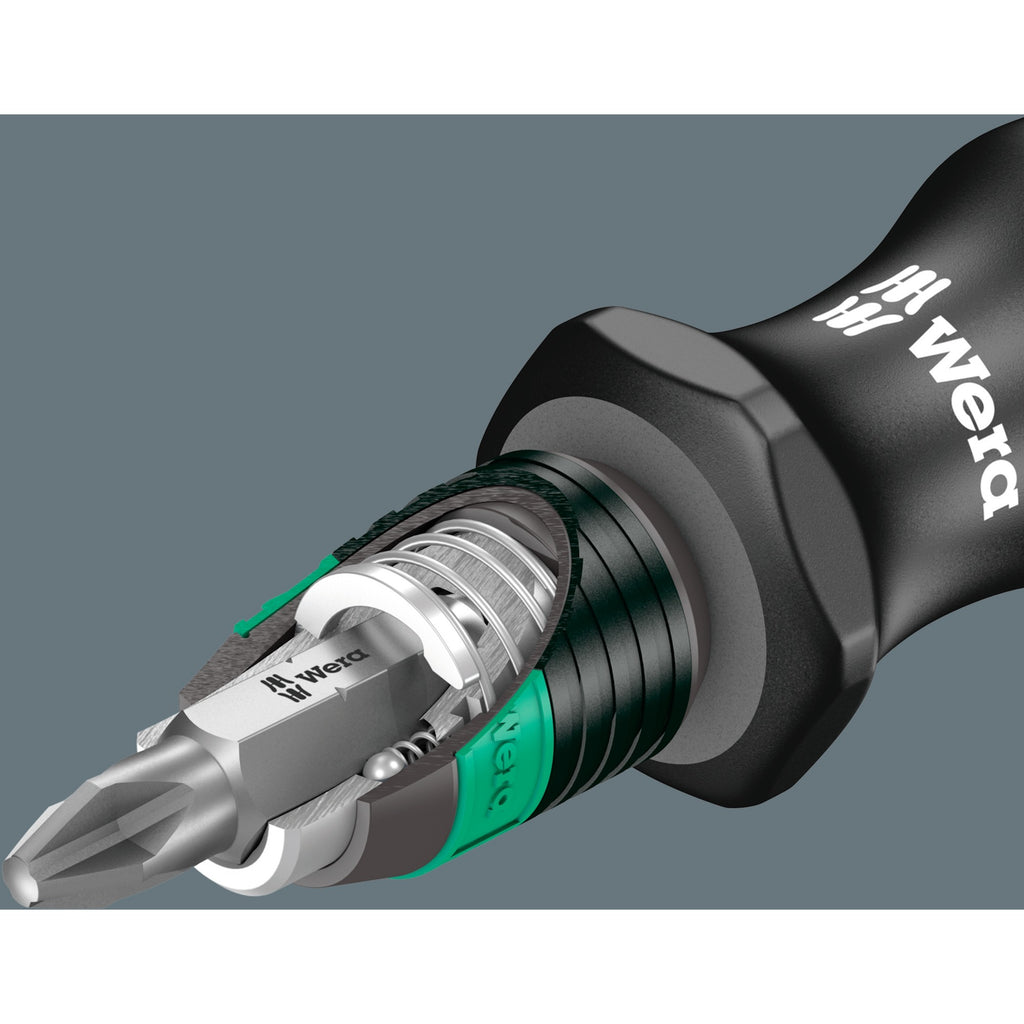 Wera 845 8 verzink bit-set, 8‑delig bitset (zwart groen)