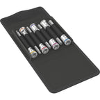 Wera 8740 b hf 1 zyklop bitdoppen set binnenzeskant, met vasthoudfunctie, 3 8 -aandrijving, 7-delig - 1 stuk(s) - 05003180001