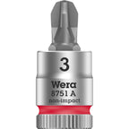 Wera 8751 a zyklop bit dop-combinatie met 1 4 aandrijving , ph 3 x 28 mm - 1 stuk(s) - 05003352001
