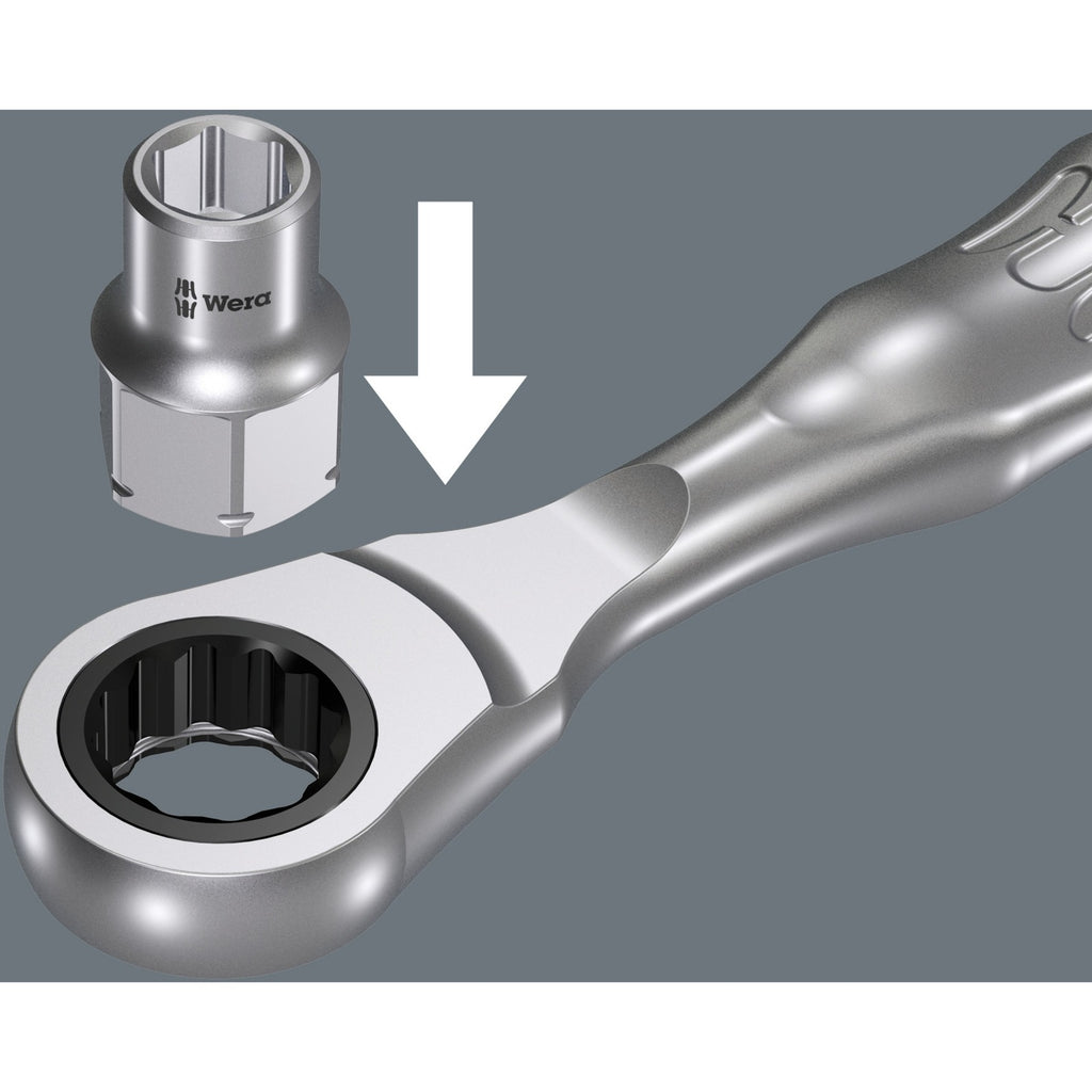 Wera 8790 fa zyklop steeksleutelinzet met 1 4 en zeskant hex 11-aandrijving, 8.0 mm - 1 stuk(s) - 05003675001