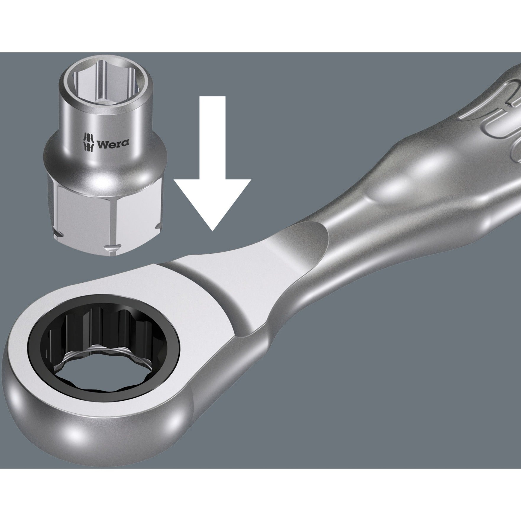 Wera 8790 fa zyklop steeksleutelinzet met 1 4 en zeskant hex 11-aandrijving, 5.0 mm - 1 stuk(s) - 05003667001