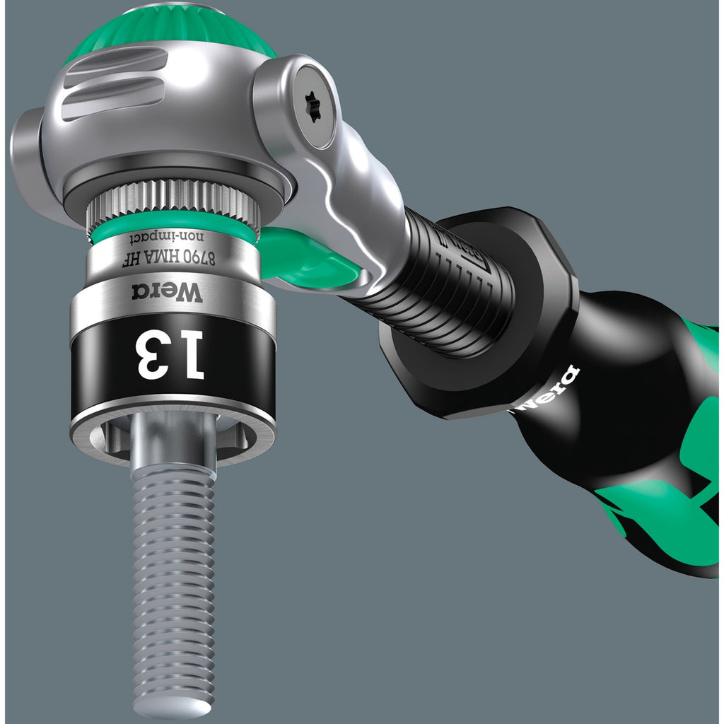 Wera 8790 hma hf zyklop hand- en machinedop met 1 4 aandrijving met vasthoudfunctie, 4,0 mm - 1 stuk(s) - 05003717001