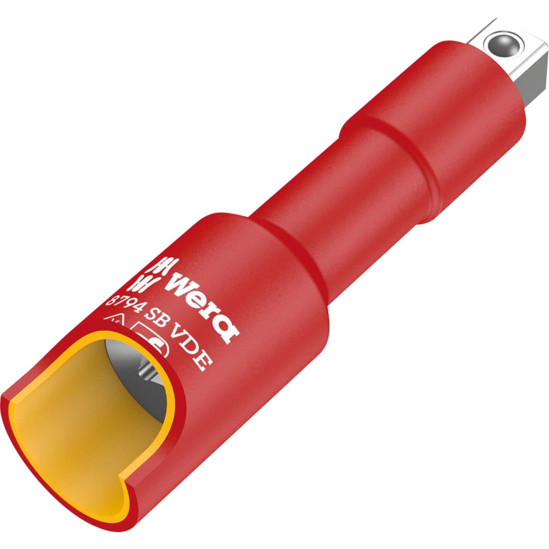 Wera 8794 sb vde zyklop verlengstuk, geïsoleerd, kort, 3 8 , 91.0 mm - 1 stuk(s) - 05004964001