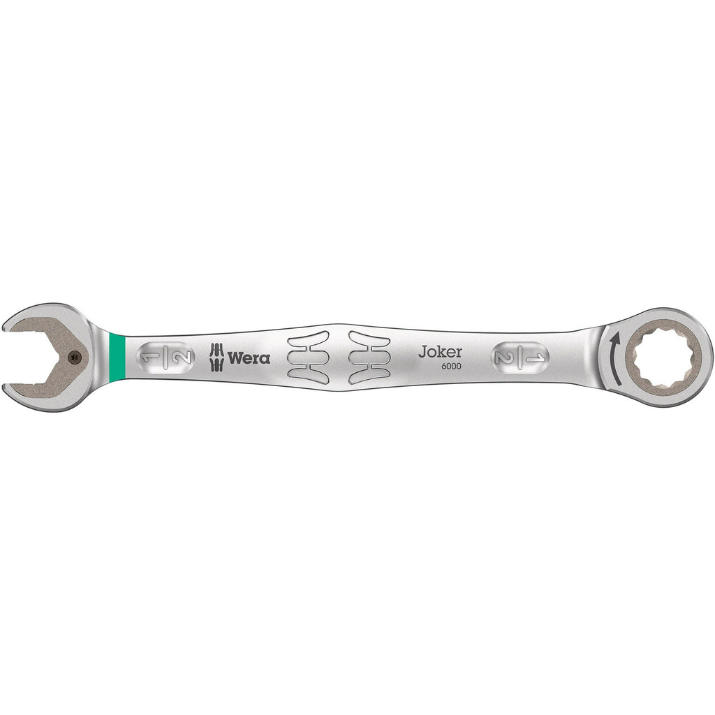 Wera 9632 magneetstrip 6000 joker imperial 1 steek-ringratelsleutelset moersleutel (inch, 8‑delig)