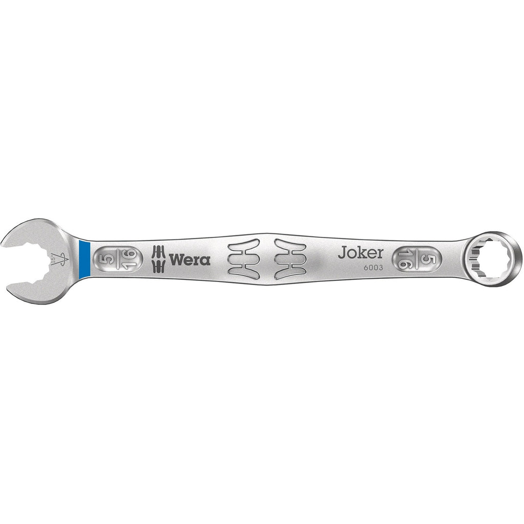 Wera 9642 magneetstrip 6003 joker imperial 1 ringsteeksleutelset moersleutel (inch, 8‑delig)