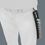 Wera belt b 3 torx® hf zyklop bitdoppen set torx dopsleutel (zwart zilver, met vasthoudfunctie, 3 8 -aandrijving, 9-delig)