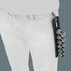 Wera belt c 1 zyklop doppenset, 1 2 dopsleutel (zwart, 7-delig, met vasthoudfunctie)