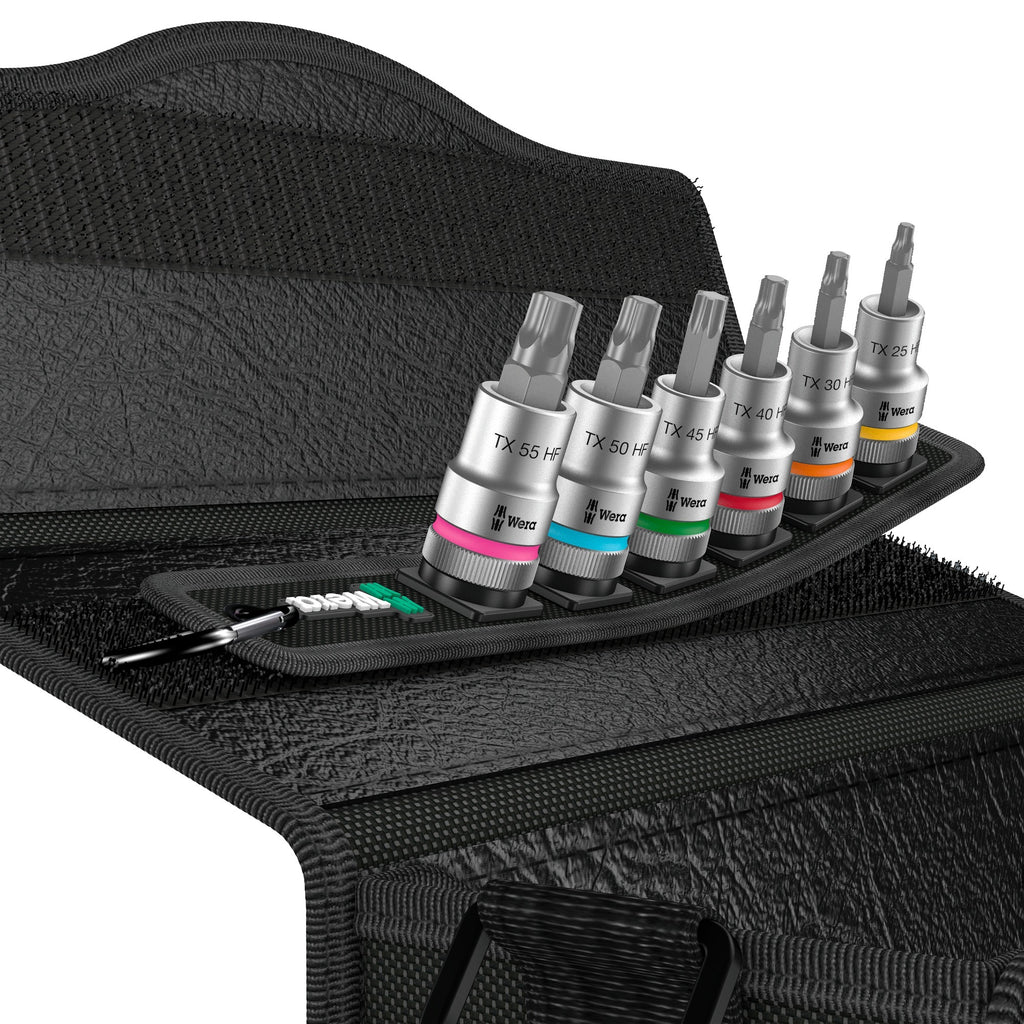 Wera belt c 3 zyklop doppenset, 1 2 dopsleutel (zwart, 6-delig, met vasthoudfunctie)