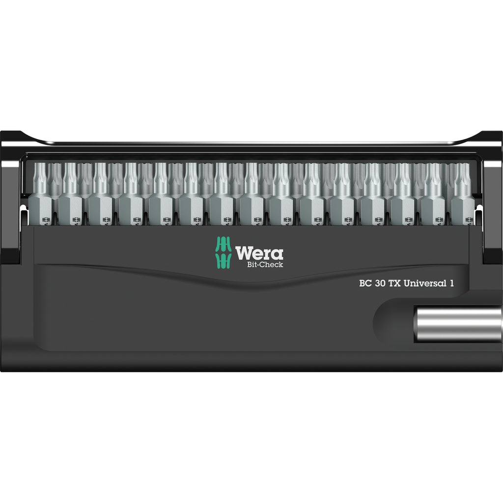 Wera bit-check 30 tx universal 1 bitset