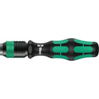Wera bits-handhouder 813 r met rapidaptor bithouder schroevendraaier (zwart groen, 90mm)
