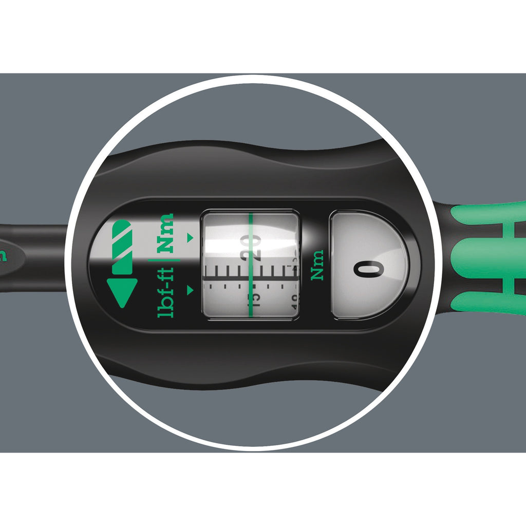 Wera click-torque a6 set 1 - torque wrench 1 4 (2.5-25nm)