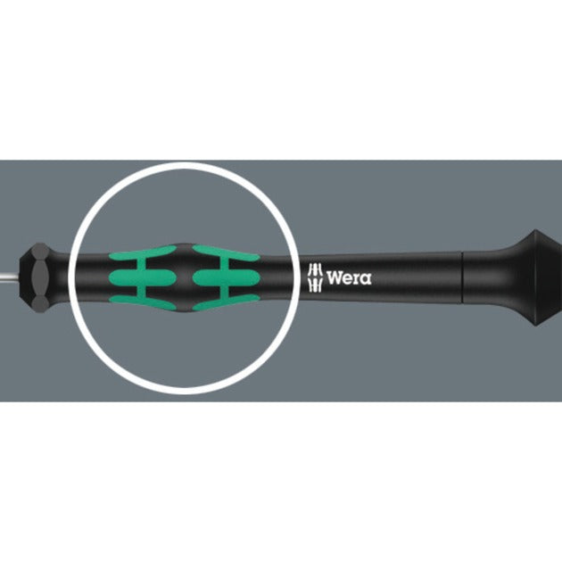 Wera compakt micro 21 esd 1 schroevendraaier (zwart groen, voor elektrische apparaten)