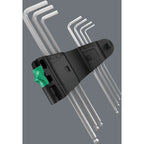 Wera inbussleutelset 3950 9 hex-plus stainless 1 (roestvrij staal, 9-delig, 1.5mm tot 10mm)