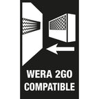 Wera klittenband 3 houder (zwart, 240x50 mm)