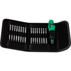 Wera kraftform kompakt 60 kk, 17-delig dopsleutel (zwart groen, bits met kogelkop)