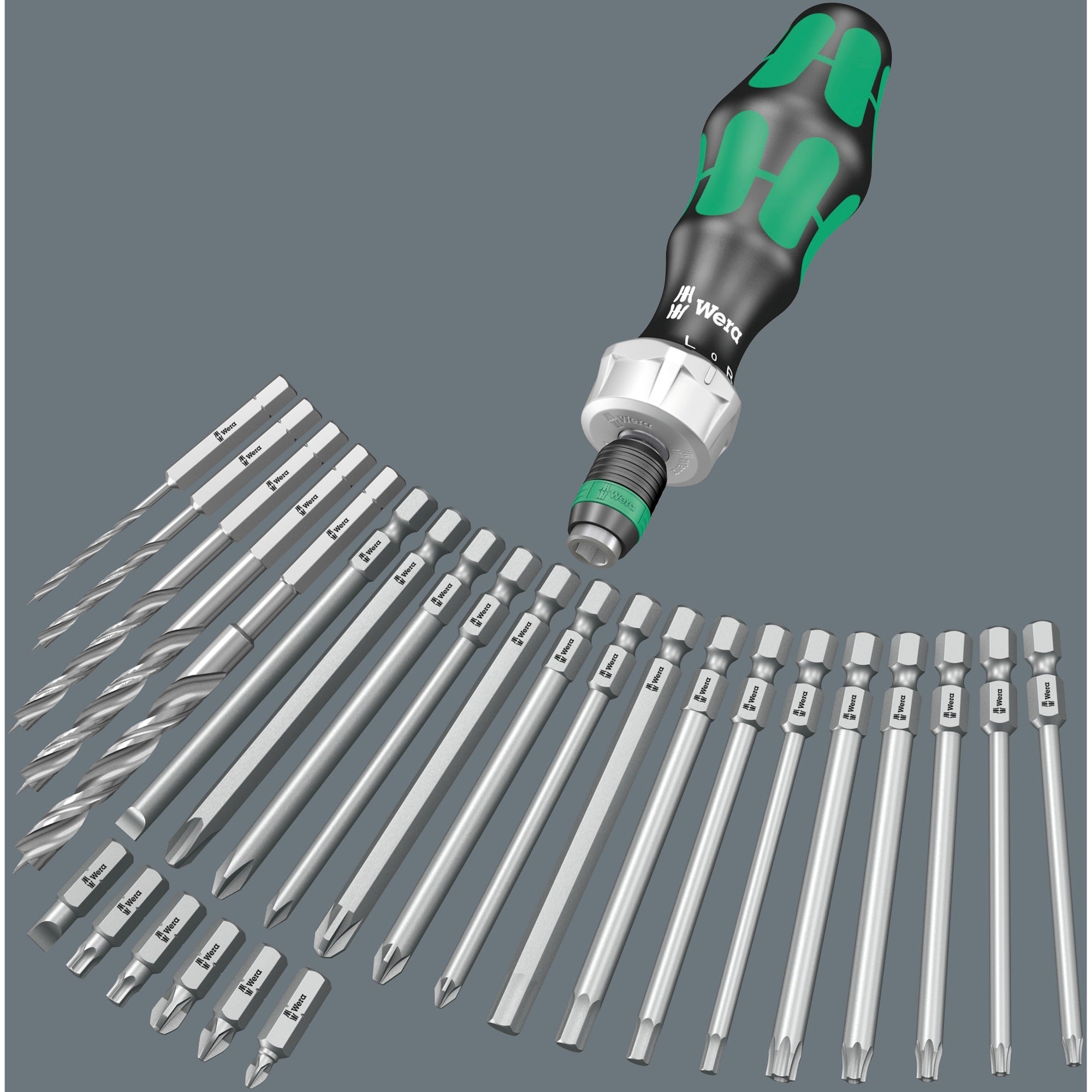 Wera kraftform kompakt vario screwdriver w ratchet function