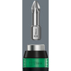 Wera serie 7400 kraftform instelbare momentschroevendraaier draaimomentsleutel (zwart groen, 1.2 tot 3.0 nm, met rapidaptor snelwisselhouder)