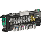 Wera bit- dopsleutelset | 39-delig | sleuf ph pzd t ratel 7 doppen | 1 stuk - 05056490001 - 05056490001
