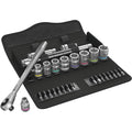 Wera zyklop metal-knarrens.8100 sb7 3 8 gereedschapsset ( 28-delig )