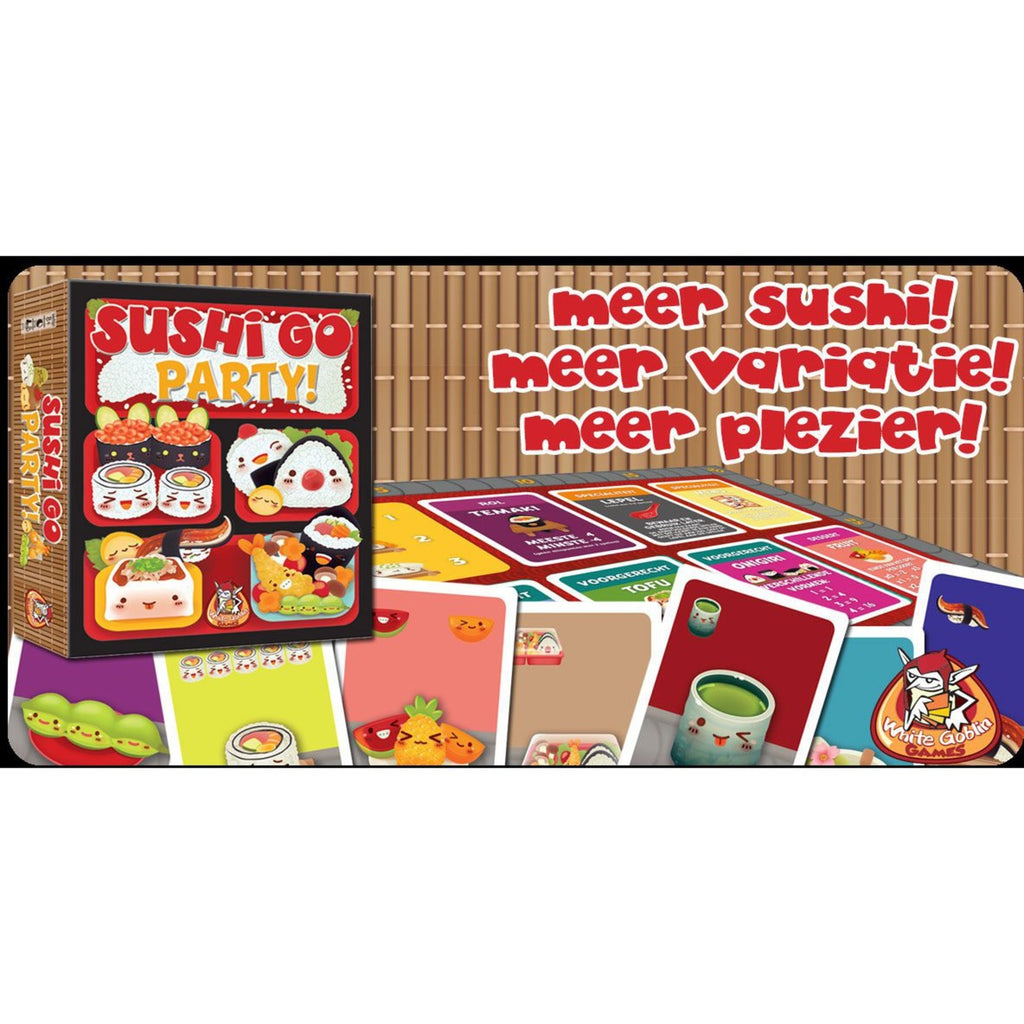 White goblin games sushi go party! spel