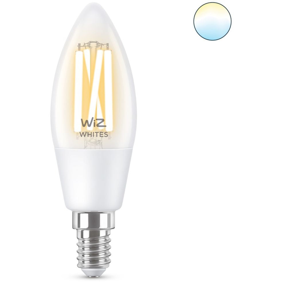 WiZ Filament doorzichtig C35 E14